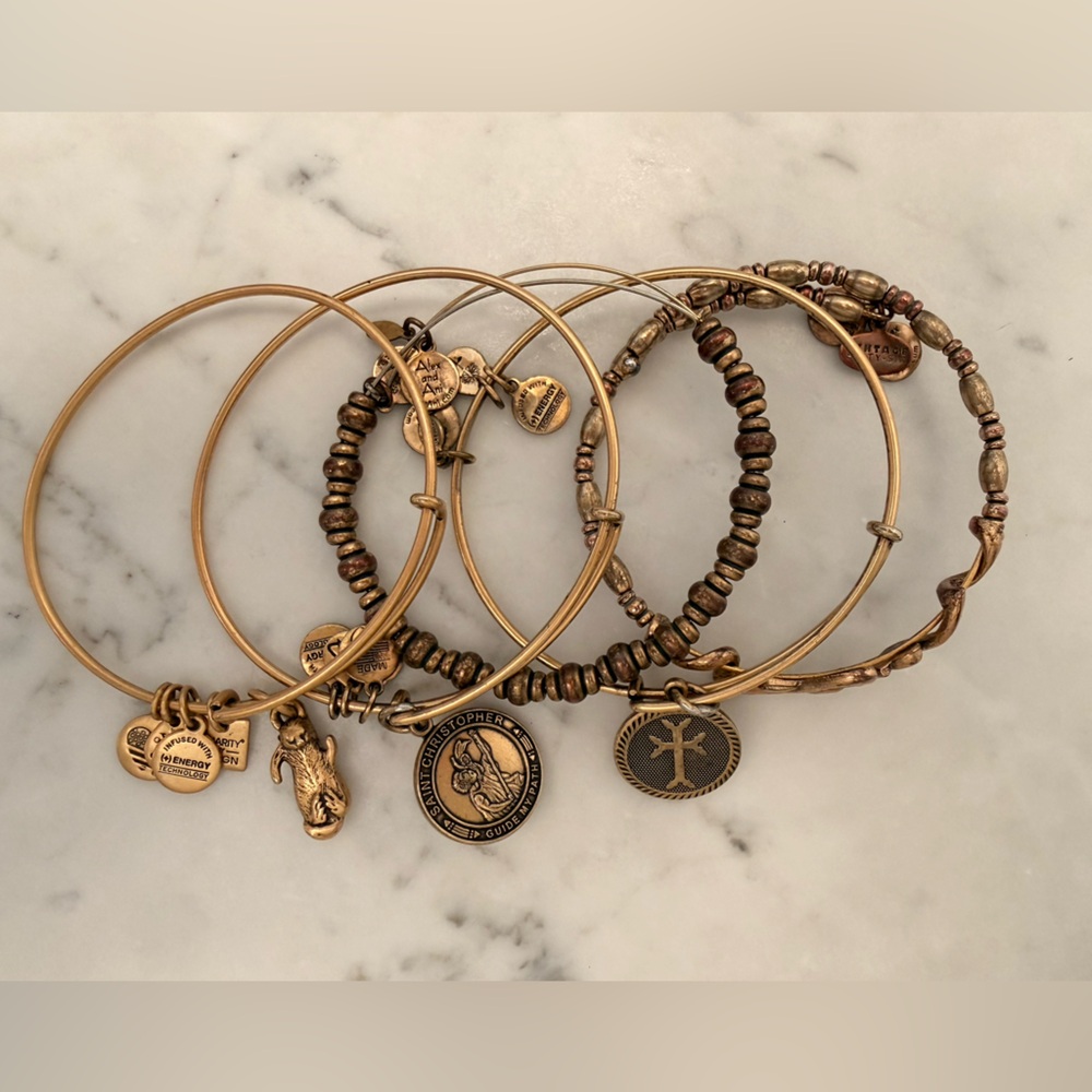 Alex and Ani bangle set